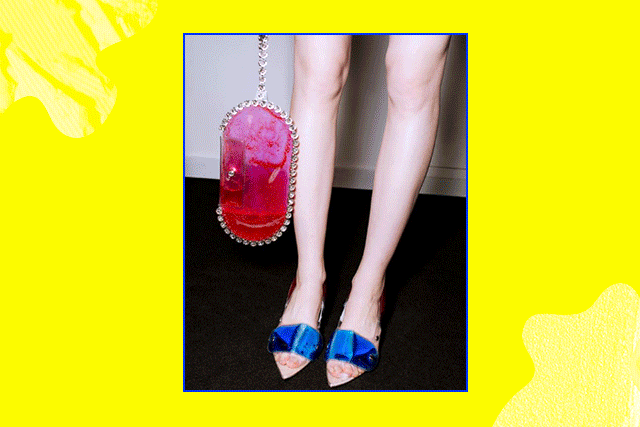 Handbag Edits christopher kane liquid clutch