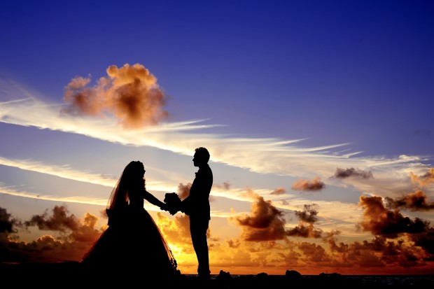 wife husband wedding