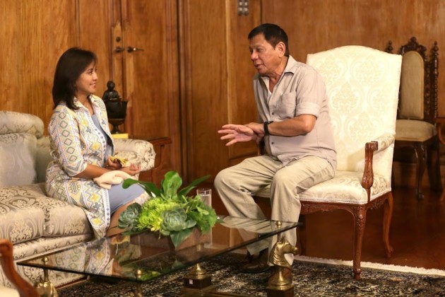 leni robredo rodrigo duterte