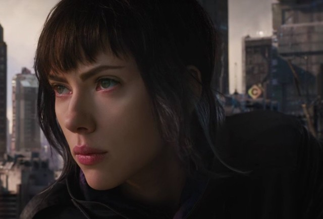 scarlett johansson ghost in the shell