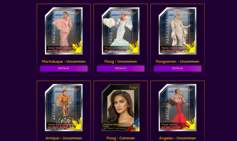 preen miss universe philippines nft collection