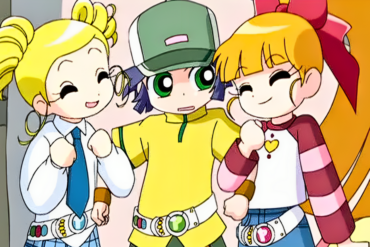 Powerpuff Girls Z anime characters Bubbles Buttercup Blossom