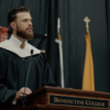 Three-time Super Bowl champion Harrison Butker is in hot water over his controversial commencement speech at the Benedictine College